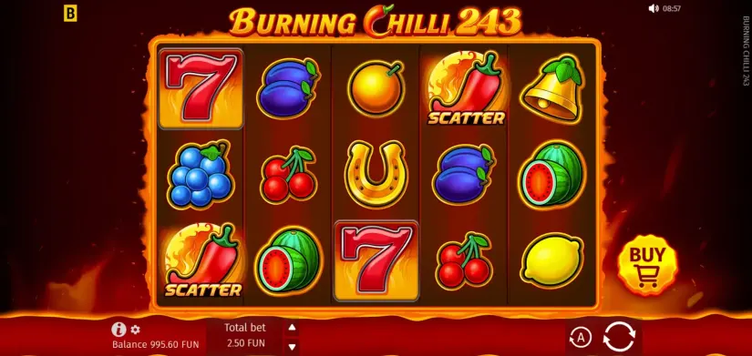 Burning Chilli 243 slot screenshot 5