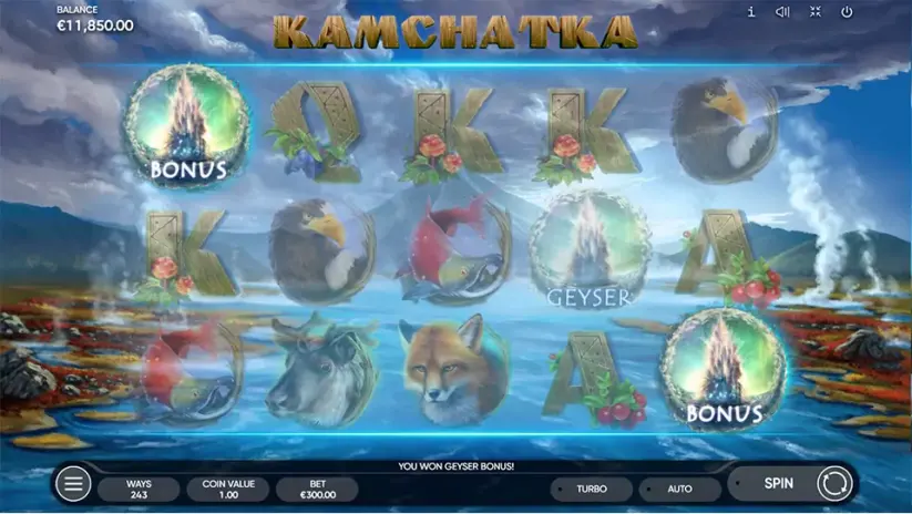 Kamchatka slot screenshot 8