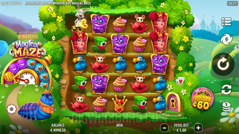 Adventures Beyond Wonderland Magical Maze slot screenshot 7