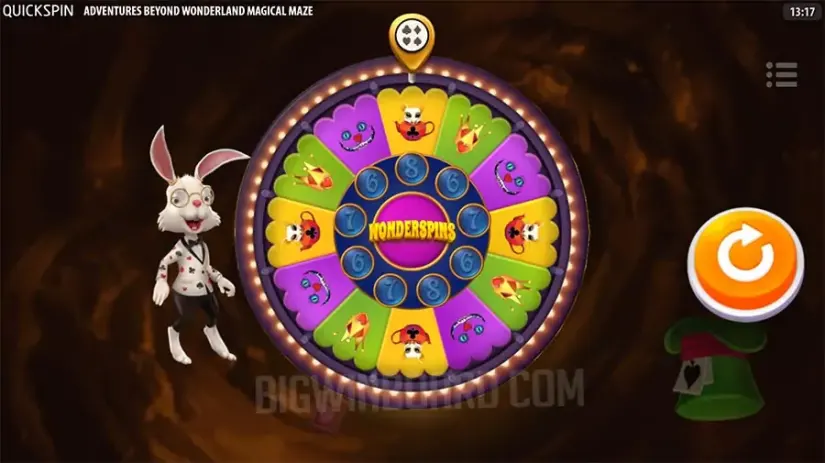 Adventures Beyond Wonderland Magical Maze slot screenshot 8