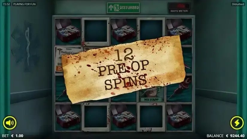 Disturbed slot screenshot 4