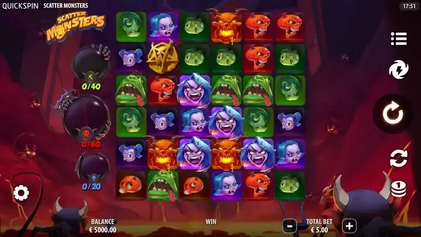 Scatter Monsters slot screenshot 