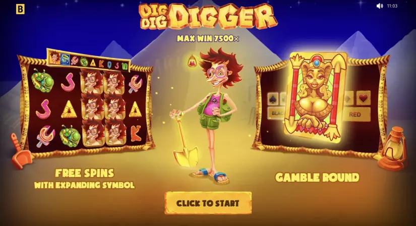 Dig Dig Digger slot screenshot 10