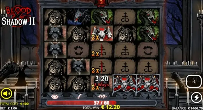 Blood & Shadow 2 slot screenshot 9