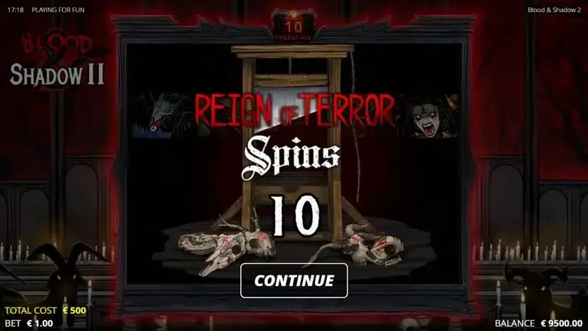 Blood & Shadow 2 slot screenshot 3
