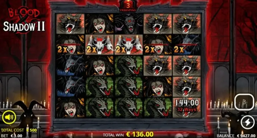 Blood & Shadow 2 slot screenshot 8