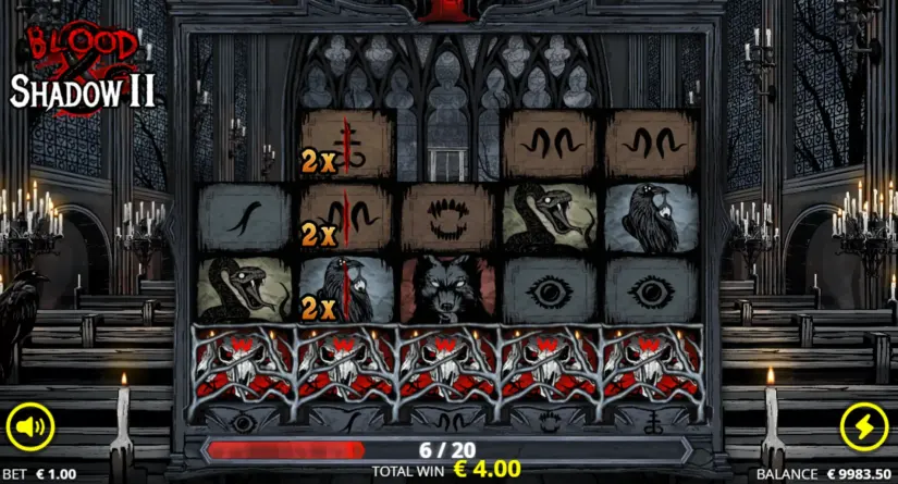 Blood & Shadow 2 slot screenshot 7