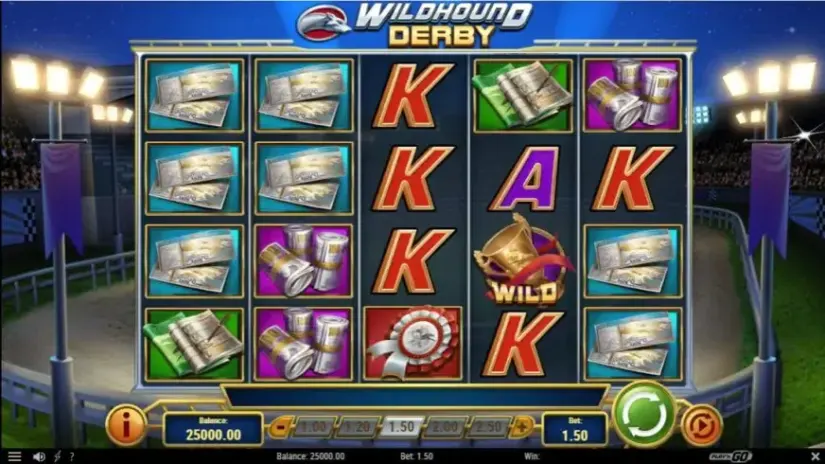 Wildhound Derby slot screenshot 