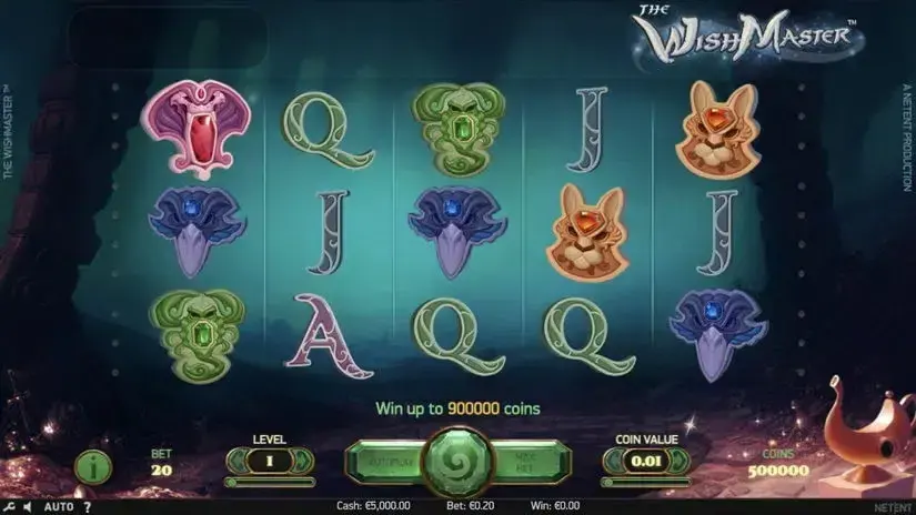 The Wish Master slot screenshot 