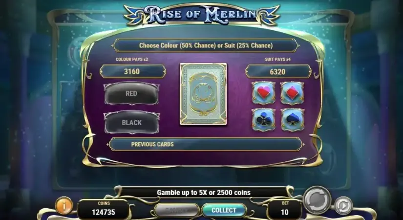 Rise of Merlin slot screenshot 7
