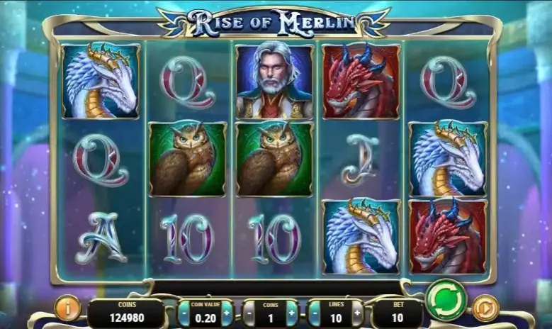 Rise of Merlin slot screenshot 6