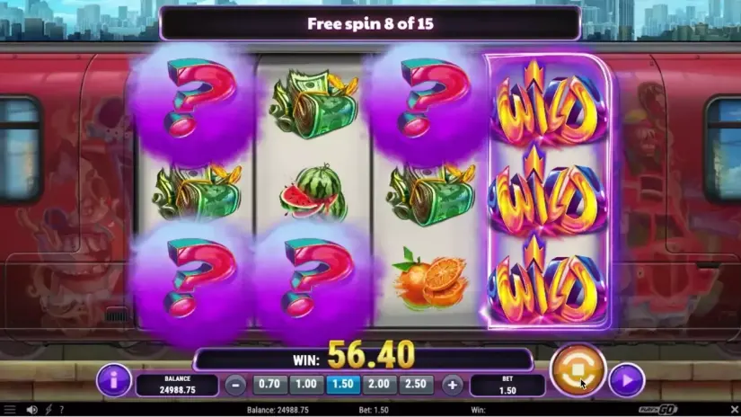 Cash Vandal slot screenshot 8