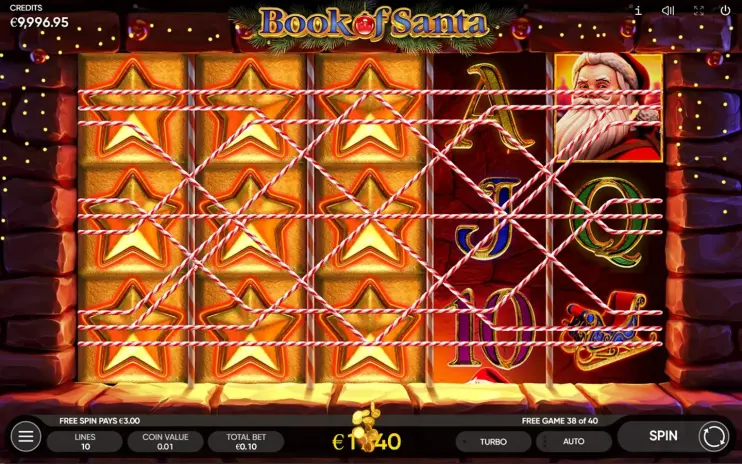Book of Santa slot screenshot 5