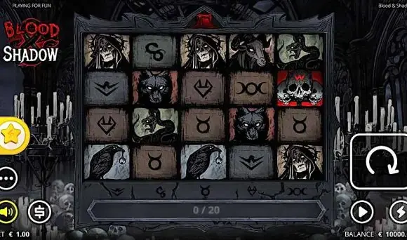 Blood & Shadow slot screenshot 7