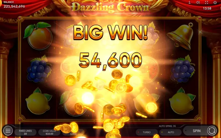 Dazzling Crown slot screenshot 9