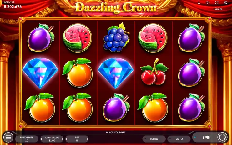 Dazzling Crown slot screenshot 5
