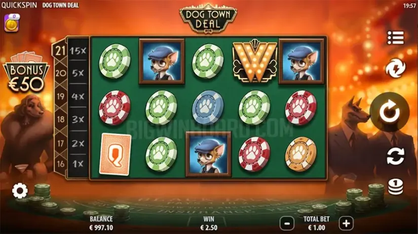 Dog Town Deal slot screenshot 8