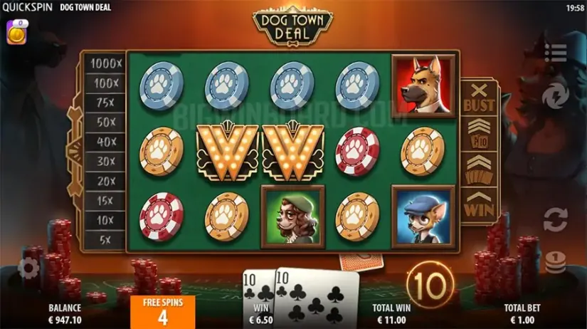 Dog Town Deal slot screenshot 9