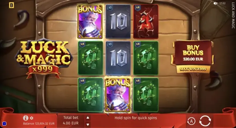 Luck & Magic slot screenshot 7