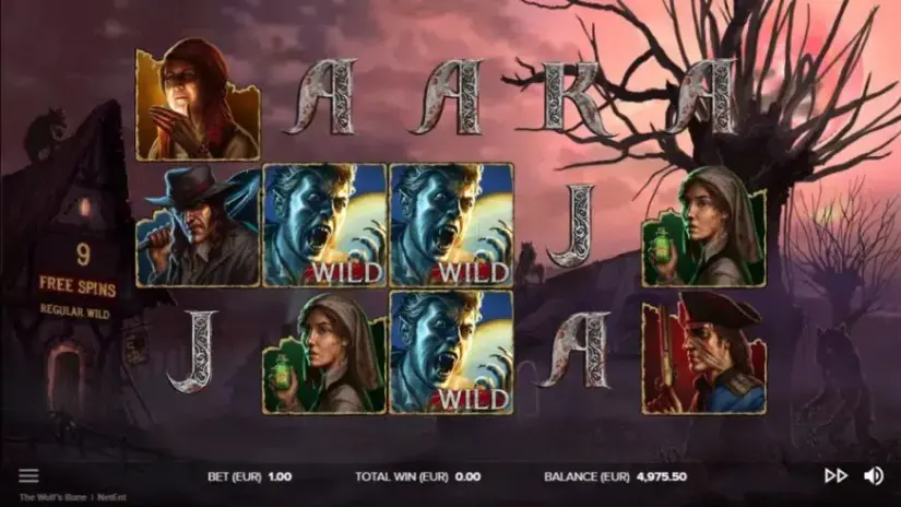 The Wolf’s Bane slot screenshot 3