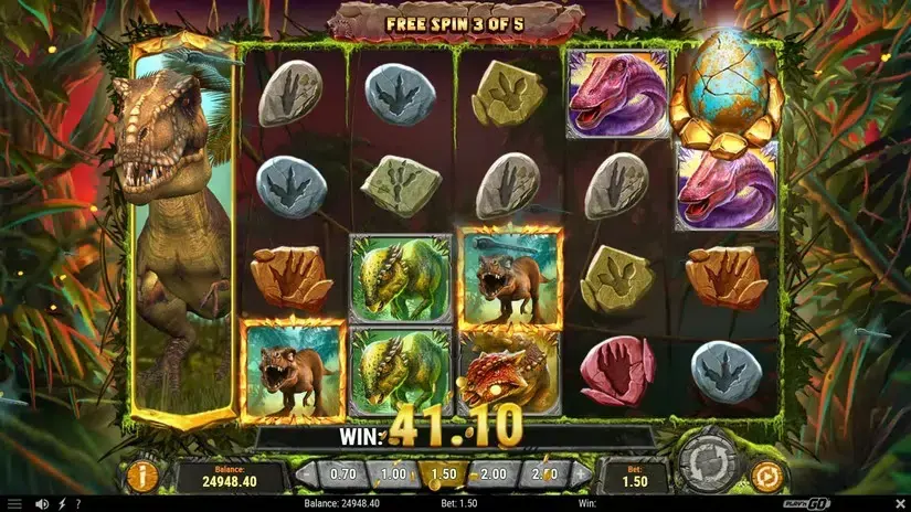 Raging Rex 2 slot screenshot 7