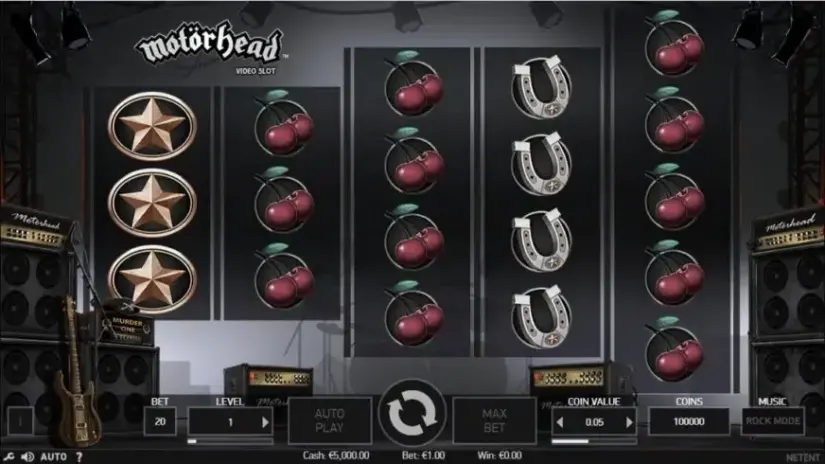 Motörhead slot screenshot 