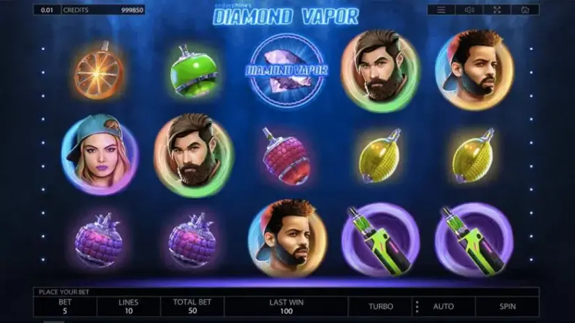 Diamond Vapor slot screenshot 1