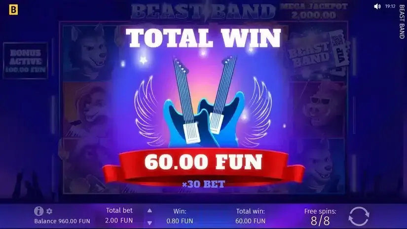 Beast Band slot screenshot 5