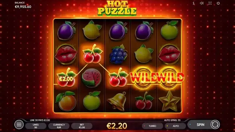 Hot Puzzle slot screenshot 3