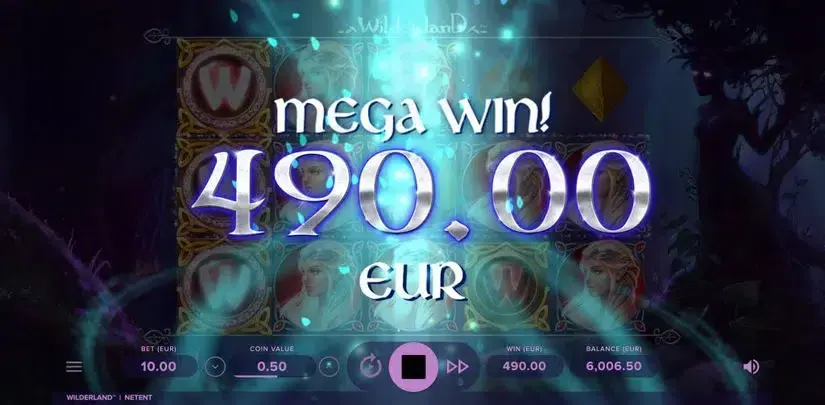Wilderland slot screenshot 2