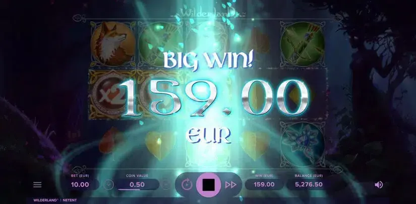 Wilderland slot screenshot 3