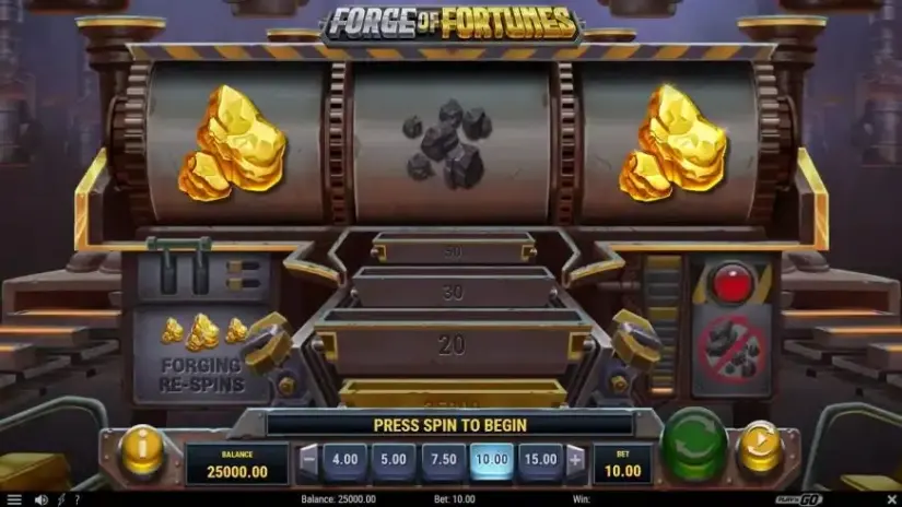 Forge of Fortunes slot screenshot 