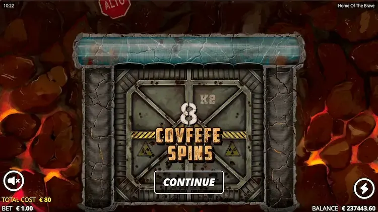 Home of the Brave slot screenshot 10