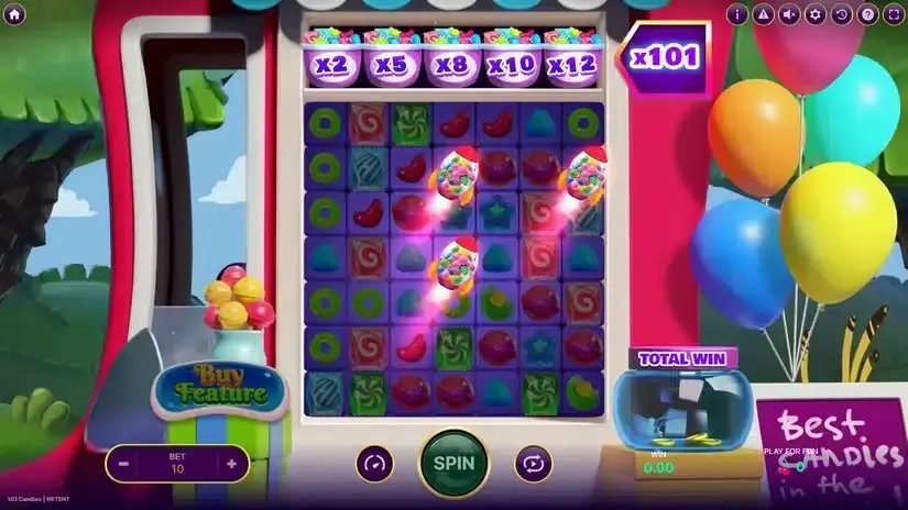 101 Candies slot screenshot 2