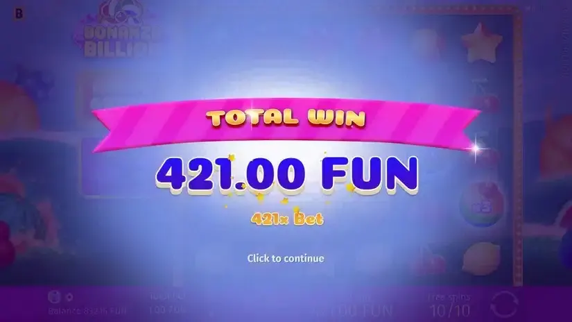 Bonanza Trillion slot screenshot 5