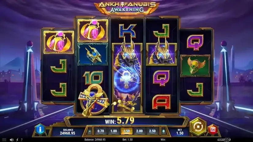 Ankh of Anubis Awakening slot screenshot 4