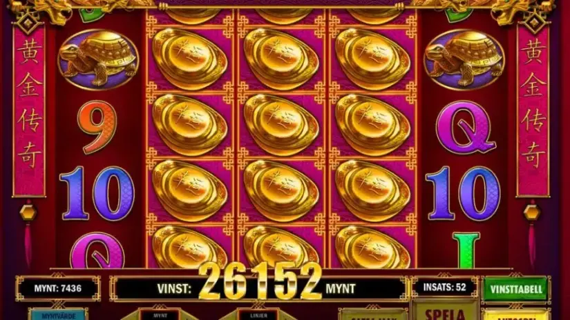 Golden Legend slot screenshot 