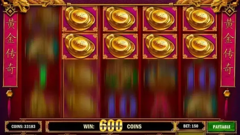 Golden Legend slot screenshot 2