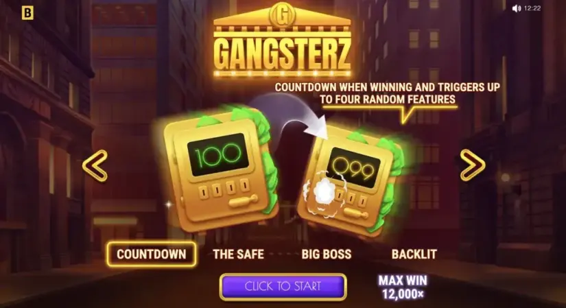 Gangsterz slot screenshot 9