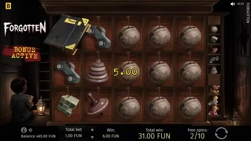 Forgotten slot screenshot 5