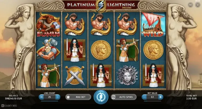 Platinum Lightning Deluxe slot screenshot 7