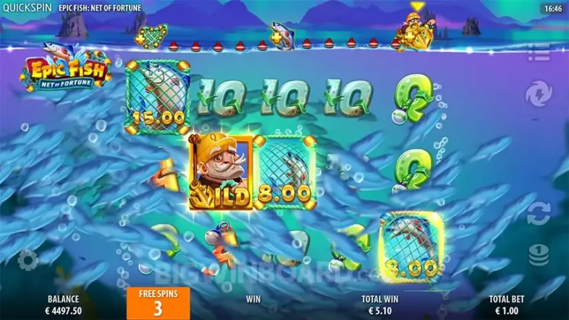 Epic Fish Net of Fortune slot screenshot 7