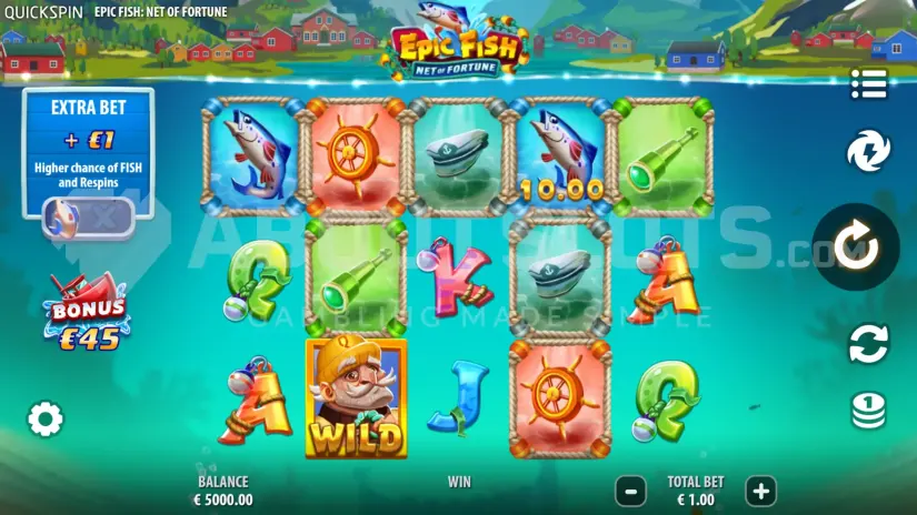 Epic Fish Net of Fortune slot screenshot 9
