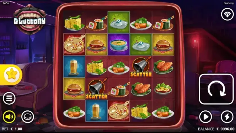 Gluttony slot screenshot 7