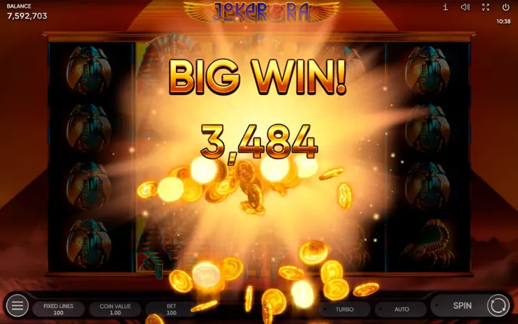Joker Ra slot screenshot 9