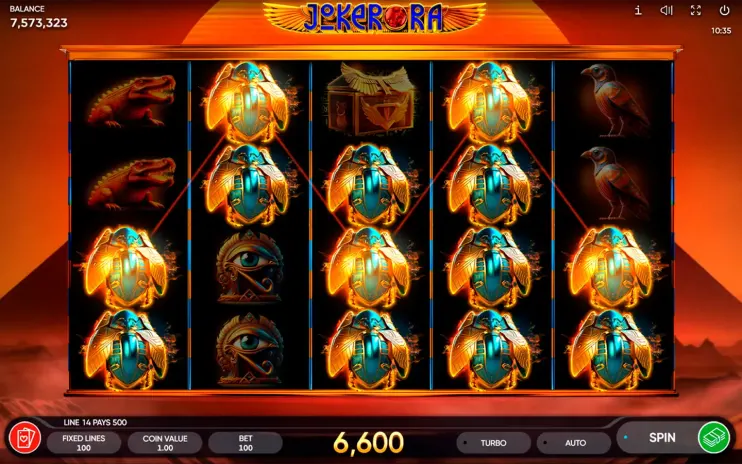 Joker Ra slot screenshot 10