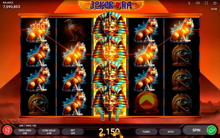 Joker Ra slot screenshot 6