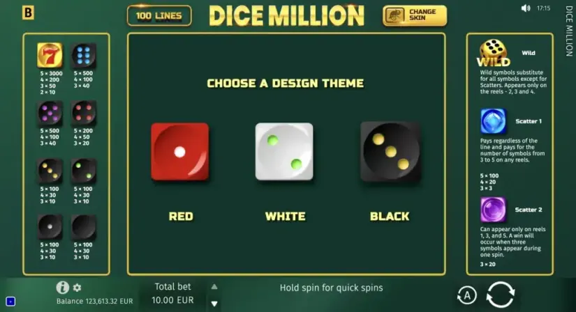 Dice Million slot screenshot 7