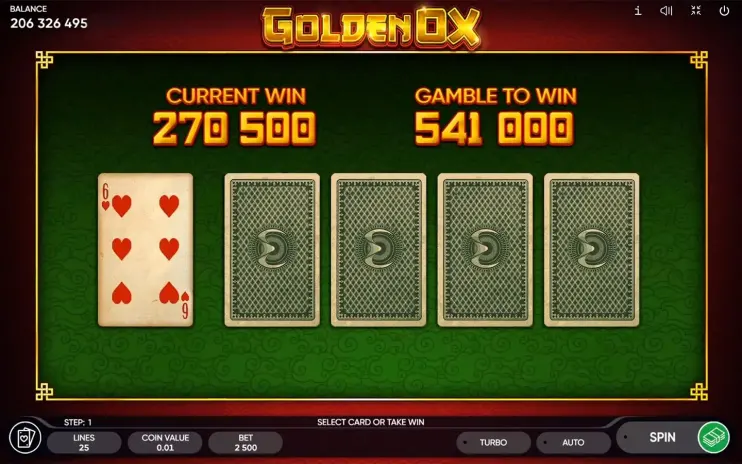 Golden Ox slot screenshot 10