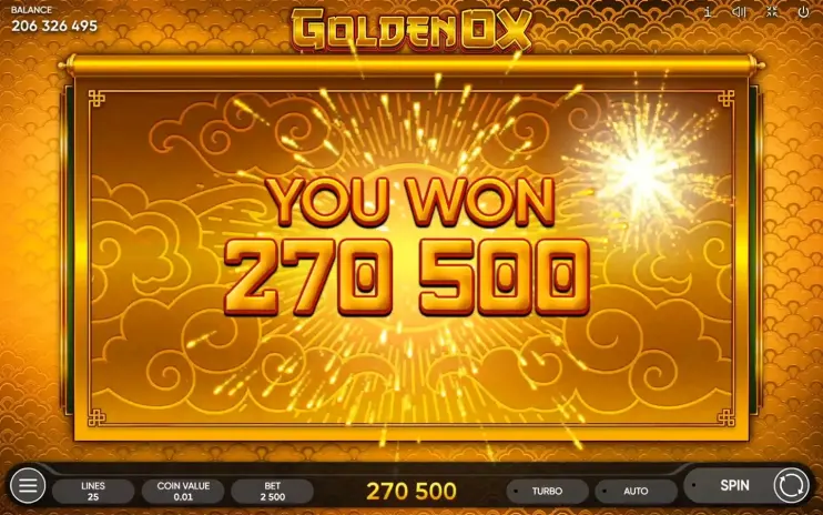 Golden Ox slot screenshot 6
